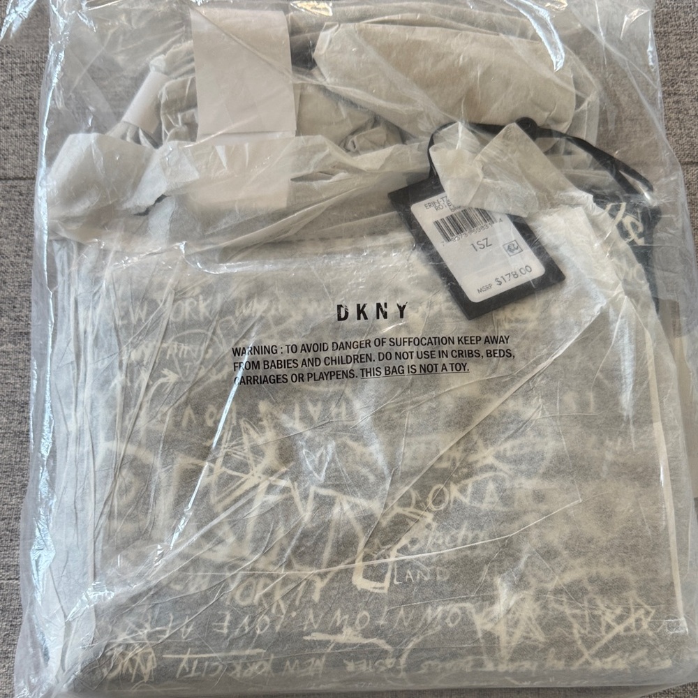 DKNY Monochrome Logo Crossbody Bag